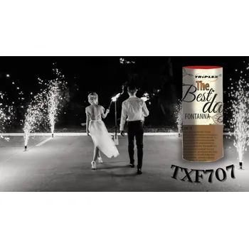 Zábavní pyrotechnika Triplex Denní fontána - THE BEST DAY TXF707