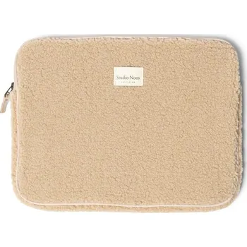 pouzdro na notebook Studio Noos Obal na laptop Teddy Ecru 15"