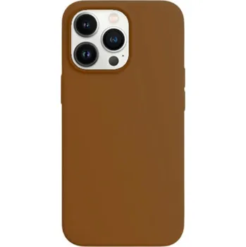 Pouzdro na mobilní telefon Magnetic Leather MagSafe kožený kryt pro Apple iPhone 12 mini - hnědý