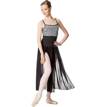 Dámská sukně Lulli,Dělená sukně LUB269, kávová M.L