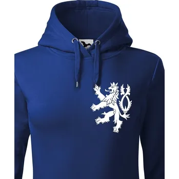 Dámská mikina Dámská mikina Český lev 2, Barva Modrá, Velikost L, Canvas Dámská mikina Bezvatriko.cz 1