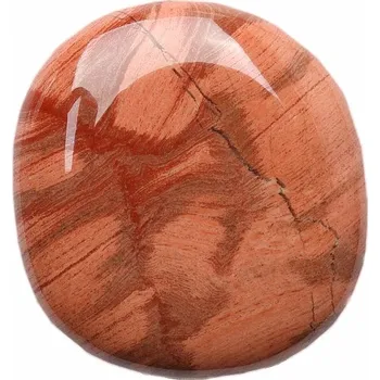 Drahý kámen Jaspis brekcie placička 4 - 5 cm