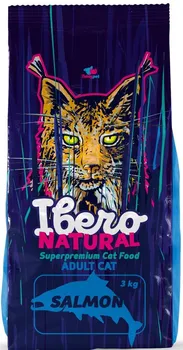 Krmivo pro kočku Ibero Natural Adult Salmon 3 kg