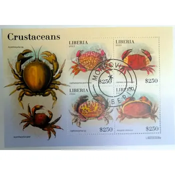 Sběratelství Aršík Liberia - krabi