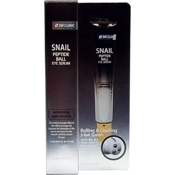 Pleťové sérum 3W CLINIC CLINIC SNAIL PEPTIDE 30 ml - OČNÍ KULIČKOVÉ SÉRUM s peptidy a šnečím slizem