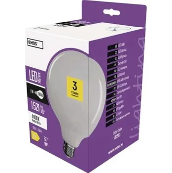 Žárovka LED žárovka Filament Globe E27 11W (100W) 1 521 lm neutrální bílá EMOS ZF2161