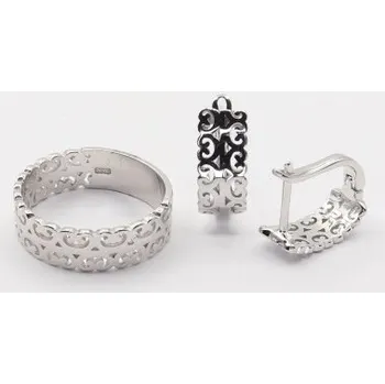 Souprava šperků Stříbrná souprava