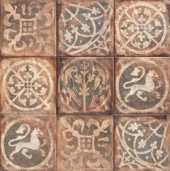 Dlažba MAINZU FORLI PT02787 20 cm x 20 cm x 0,9 cm mix barev 1 m2