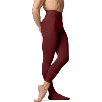 Pánské legíny Lulli,Legíny s dírou LUB399M, vínová L