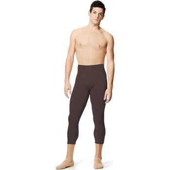 Pánské legíny Lulli,Capri legíny LUB318M, kávová S