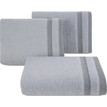 Ručník FROTÉ RUČNÍK RIKI 50X90 CM STŘÍBRNÁ