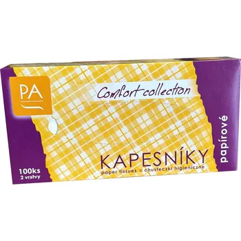 Kapesníky kosmetické krabičce 100 ks/balení