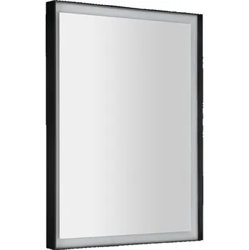 Zrcadlo Sapho SORT zrcadlo s LED osvětlením 60x80cm, senzor, 2700-6500K, černá mat