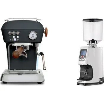 Kávovar Ascaso Dream PID, Anthracite + Eureka Atom Specialty 75, white