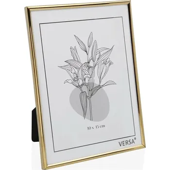 Dámské tričko Fotorámeček Versa Tenký Kov Zlatá (10,5 x 15,5 x 1 cm) (foto 10 x 15 cm)