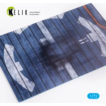 Plastikový model Reskit 1/72 CV-45 LPH-8 Valley Forge Base 2 (280x180 mm)