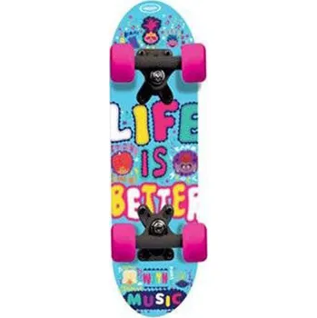 Skateboard SEDCO Dětský Skateboard - Mini board Trolls 17 palců