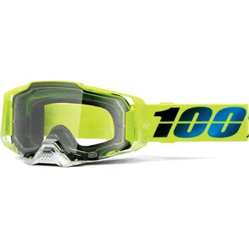 Motocyklové brýle ARMEGA 100% brýle KOROPI, čiré plexi