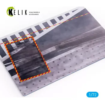 Plastikový model Reskit 1/72 Charles de Gaulle Deck - Base (280x180 mm)