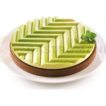 Kuchyňská sůl Sada forem na dorty - prsten + Silikonová forma, 250x20 mm, Kit Tarte Grafique | SILIKOMART, Tarte Decor