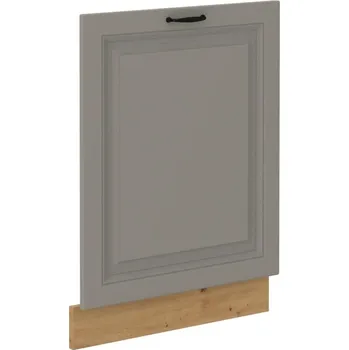 Kuchyňská skříňka LEMPERT Dvířka na myčku STELLA 34 (713 x 596) claygrey / dub artisan