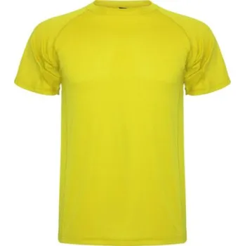 Chlapecké tričko ROLY dětské sportovní tričko MONTECARLO, sytě žluté - 12 roků