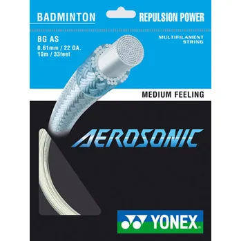 Badmintonový výplet YONEX AEROSONIC WHITE 10 m badmintonový výplet