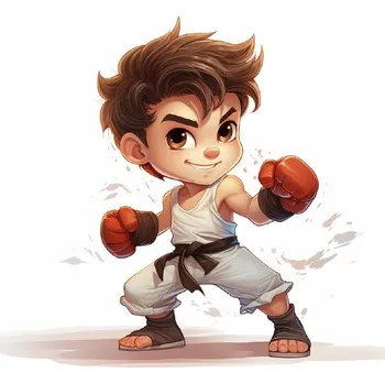 Jedlá dekorace na dort Jedlý papír boxer 19,5cm