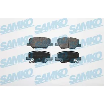 Brzdová destička Sada brzdových destiček, kotoučová brzda SAMKO 5SP1802