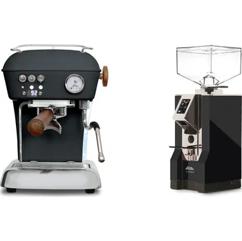 Kávovar Ascaso Dream PID, Anthracite + Eureka Mignon Turbo, CR black