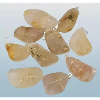 Přívěsek Křišťál s rutilem přívěsek nepravidelný