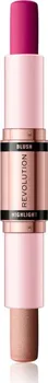 Tvářenka Makeup Revolution Blush And Highlight Stick 8,6 g