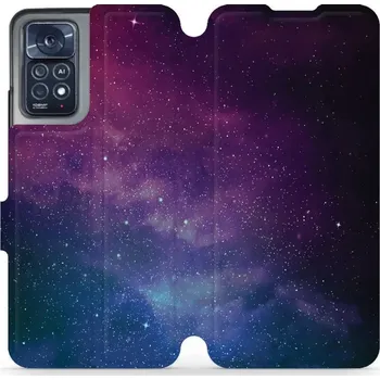 Pouzdro na mobilní telefon Flipové pouzdro Mobiwear - Xiaomi Note 12 Pro 4G - V147P Mlhovina (Knížkové flip pouzdro, obal, kryt na mobil Xiaomi Note 12 Pro 4G - V147P Mlhovina, materiál Umělá kůže + TPU - ochrana 360°, stojánek, silikonová vanička, magnetické zavírání)