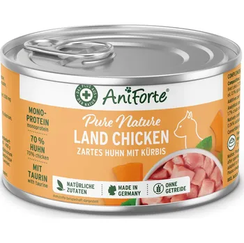 Krmivo pro kočku AniForte Mokré krmivo LandChicken – jemné kuře s dýní (200 g - 400 g) Počet a hmotnost: 1 x 200g