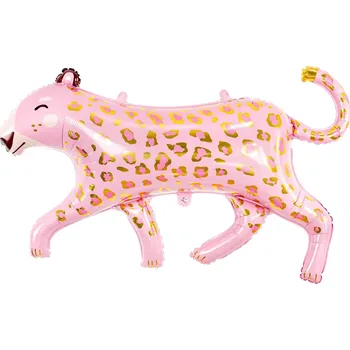 Balónek PartyDeco 103 x 63 cm Fóliový balónek - Leopard