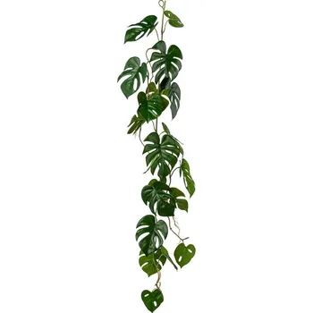 umělá květina Umělá popínavá Girlanda Philodendron, 104cm