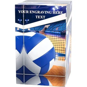 Poháry Bauer Skleněná trofej CR3065M33 | Volejbal