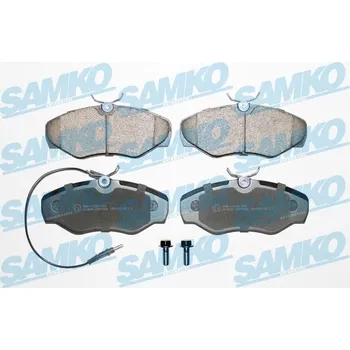 Brzdová destička Sada brzdových destiček, kotoučová brzda SAMKO 5SP1660