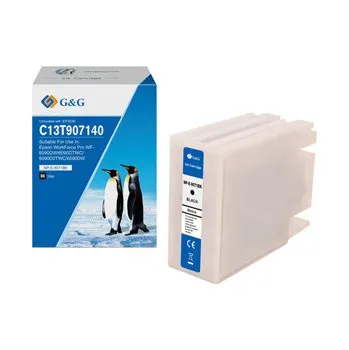 G&G kompatibilní ink s C13T907140, NP-E-9071BK, black NP-E-9071BK