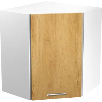 Nábytek HALMAR Horní rohová skříňka VERONA 24 (60 x 72 cm) - dub medový