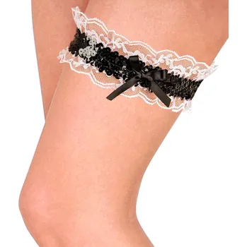 Karnevalová paruka Krajkový podvazek