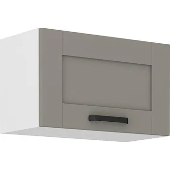 Kuchyňská skříňka LEMPERT Horní skříňka LUNY 19 (60 / 36 cm) claygrey / bílá