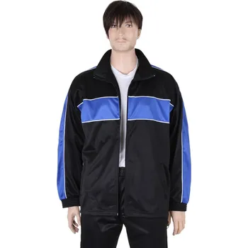 MERCO Sportovní bunda TJ-2 - černá/modrá - M
