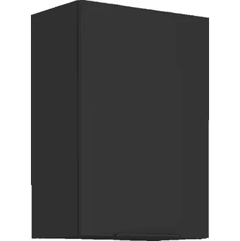 Kuchyňská skříňka LEMPERT Horní skříňka SIENA 30 (50 / 72 cm) - černá / černá