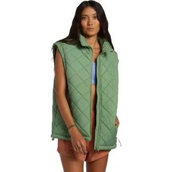 Dámská casual bunda VESTA BILLABONG TRANSPORT PUFFER WMS - zelená - L + při osobním odběru 1 852 Kč