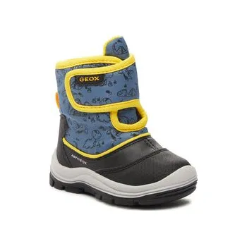 Dívčí sněhule Sněhule Geox B Flanfil Boy B Abx B263VE 0CEFU C4K2V M Modrá 21