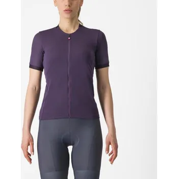 cyklistický dres CASTELLI Cyklistický dres s krátkým rukávem - LIBERA - fialová