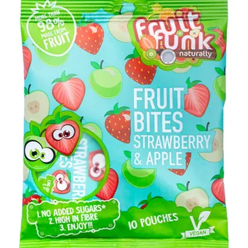 Čokoláda Fruitfunk Multibag Jahoda a Jablko 10x10 g