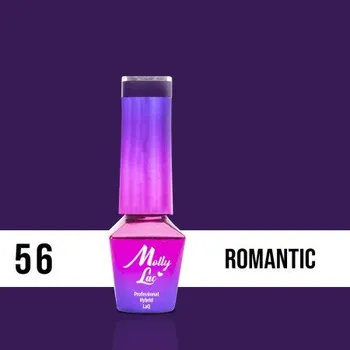 Lak na nehty 56. MOLLY LAC gél lak - Romantic 5ML