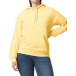 Gildan Unisex mikina s kapucí GSF500 Yellow Haze 4XL
